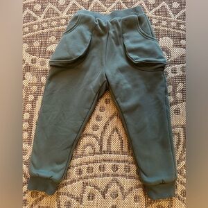 Balabala Lined Pants Toddler Size 110/53 Beautiful Sage Green EUC